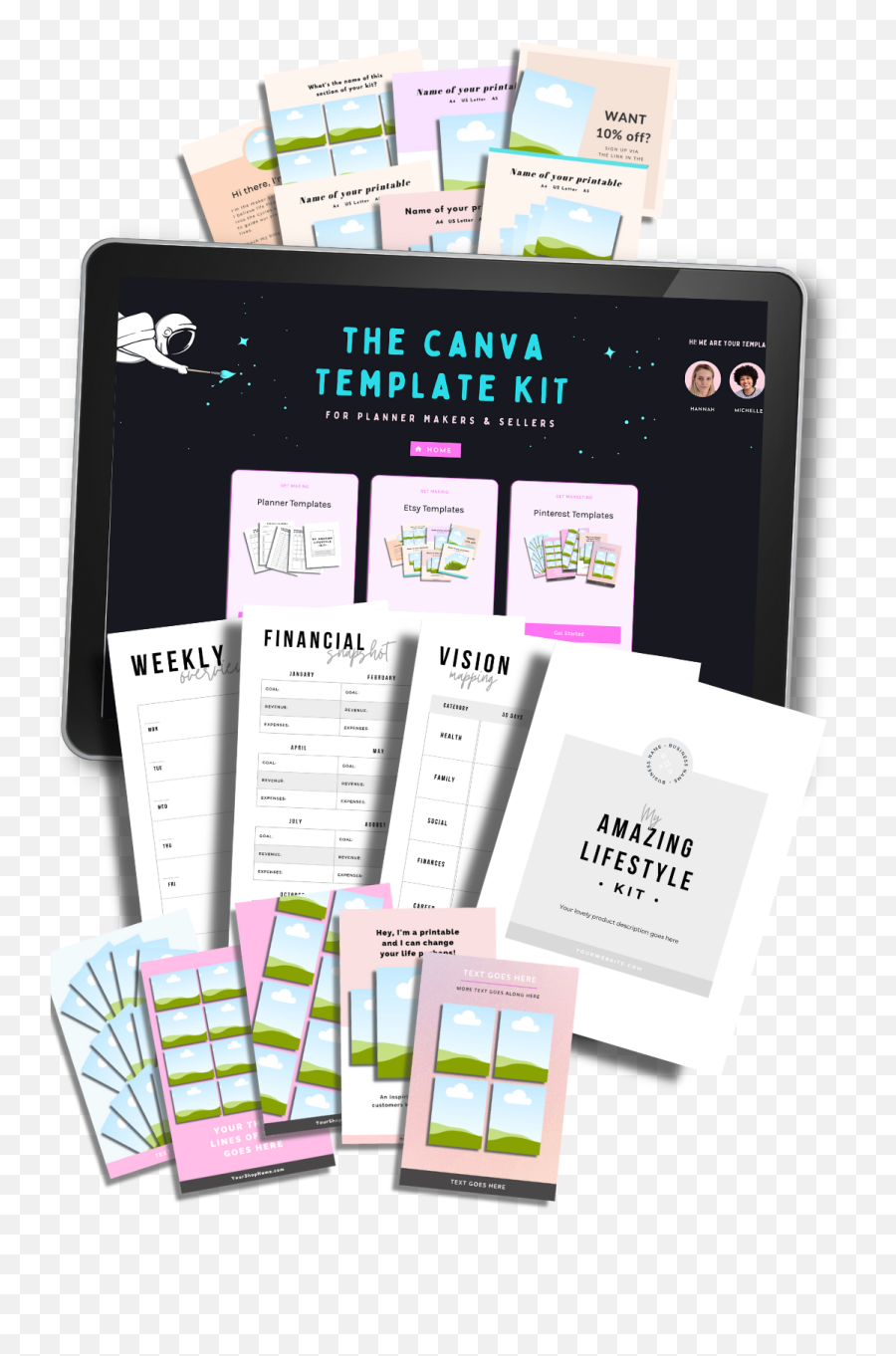 Canva Template Hub U2014 Secret Owl Society Png Etsy Social Media Icon