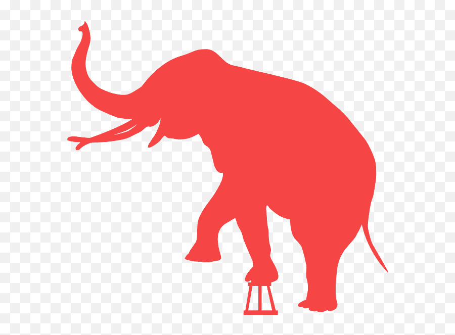 Clipart Circus Silhouette Transparent Cartoon - Jingfm Circus Elephant Silhouette Png,Elephant Silhouette Png