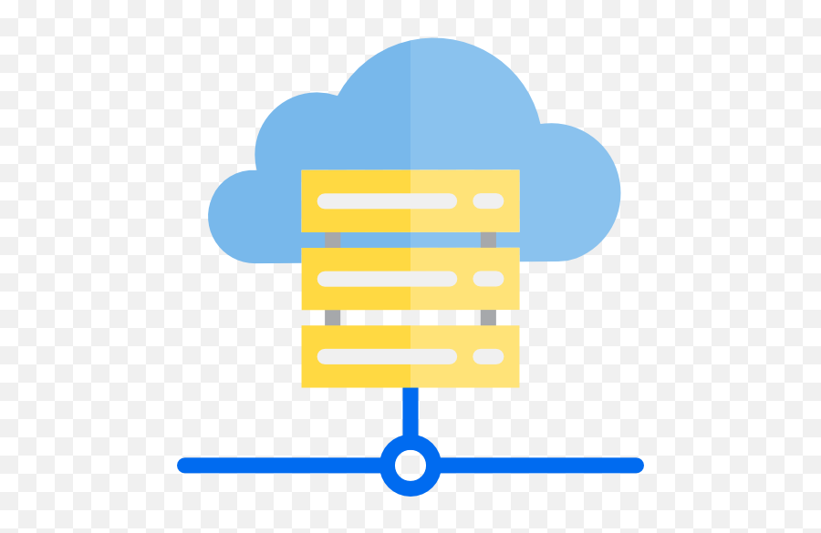 Free Icon Cloud Server Png Flat