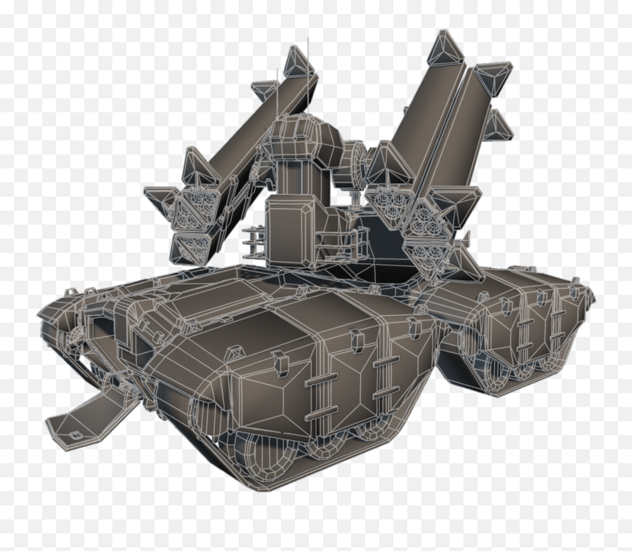 Scifi Missile Launcher Tank Image Heavy U2014 Polycount - Tank Png,Missle Png