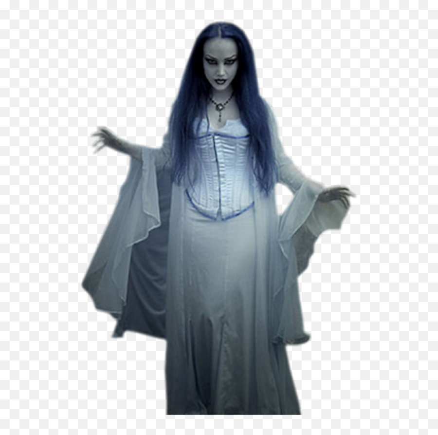 Download Hd Scary Ghost Women Png Transparent Image - Scary Ghost Transparent Background,Ghost Png Transparent