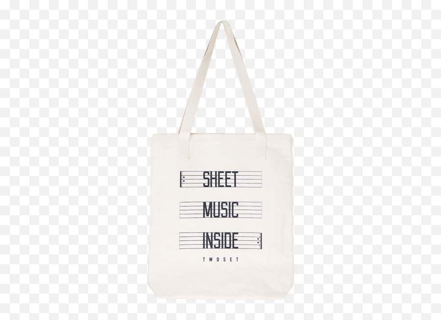 Sheet Music Inside Tote U2013 Twoset Apparel - Tote Bag Png,Sheet Png