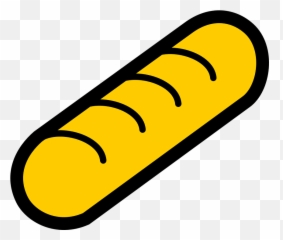 Baguette French Bread - Baguette Clip Art Png,Baguette Png