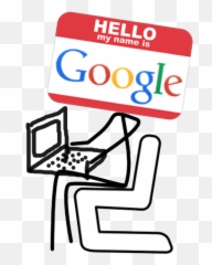 Stick Figure Png - Stickman Sitting On A Chair