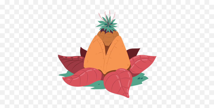 Pineapple Leaf Pyramid Illustration - Transparent Png U0026 Svg Illustration,Food Pyramid Png
