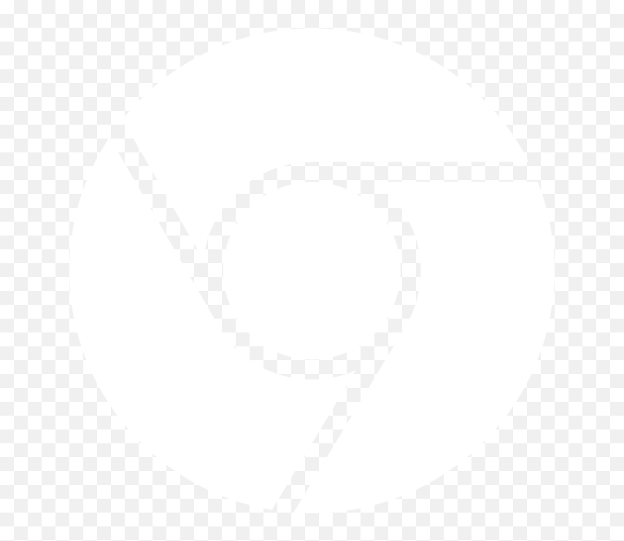 White Chrome Icon - Free White Browser Icons Icon Transparent White Google Png,Google Logo White