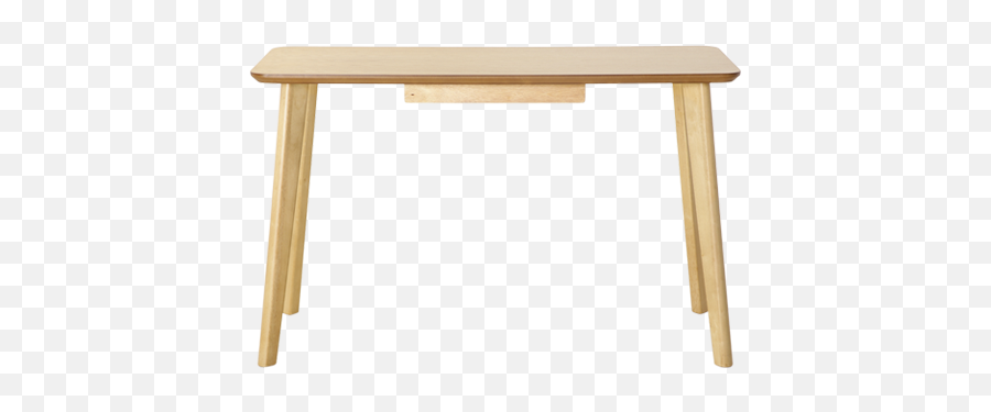Tempus Solid Wood Study Desk Table In White Oak Script Online - Transparent Png Png Table Front,Wood Table Png