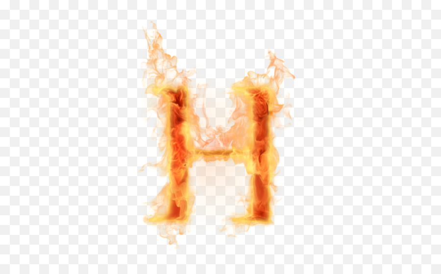 Burning Letter A Png 8 Image - Burning Letter H Png,Burning Png