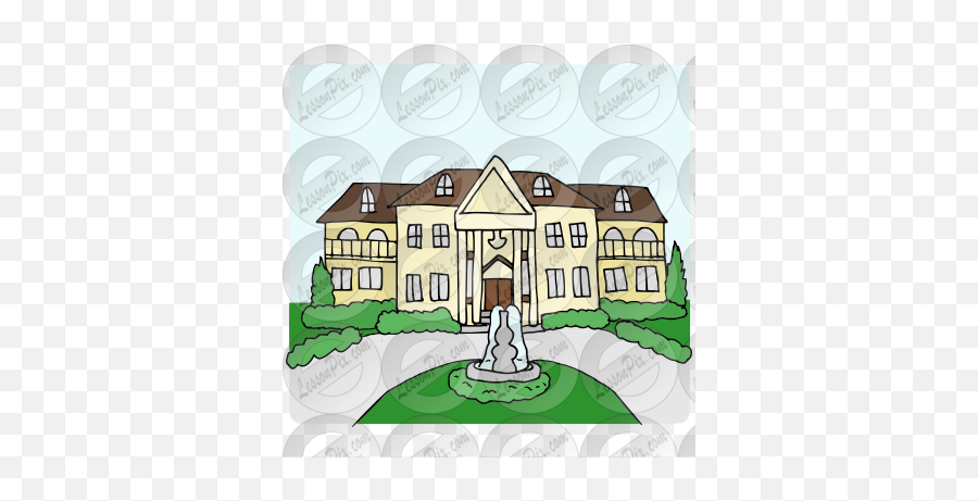 Lessonpix Mobile - Illustration Png,Mansion Png