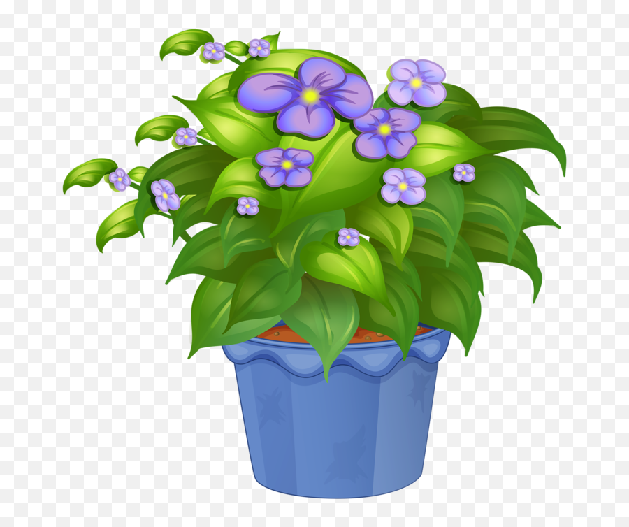Library Of Flower In A Pot Banner Freeuse Stock Png Files - Flower Pot Vector Png,Weed Plant Png