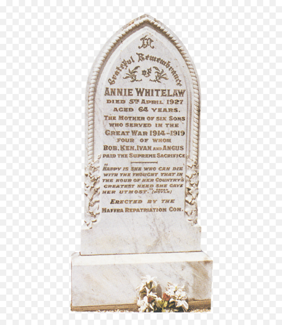 Annie Whitelaw Briagolong Cemetery Png Grave