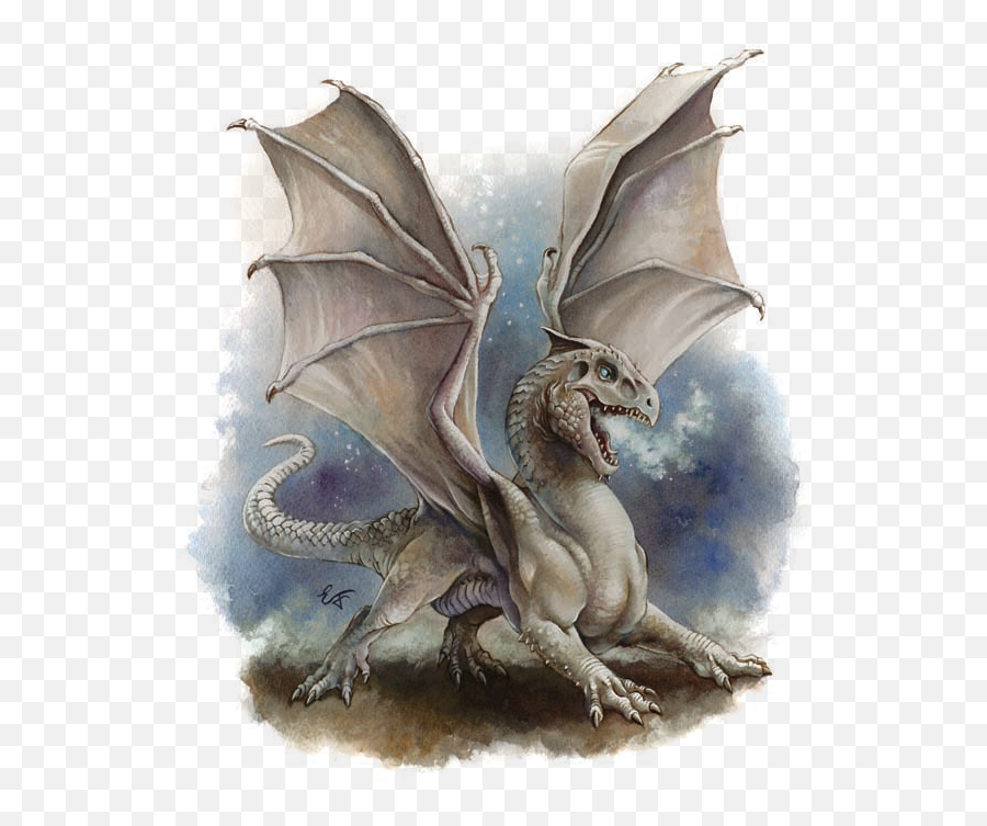 White Dragon Dragons - White Dragon Wyrmling Png,White Dragon Png