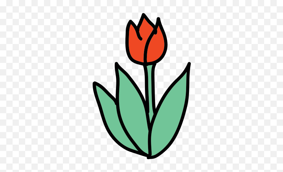 Tulip Icon - Free Download Png And Vector Dutch Tulip Clip Art,Tulip Png