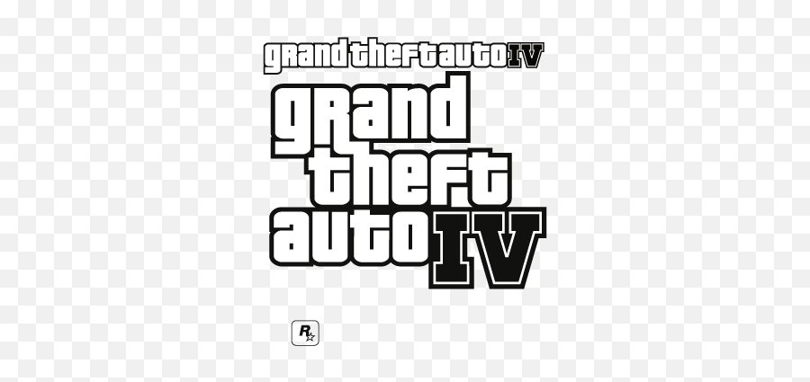 Grand Theft Auto Iv Logo Vector In Eps Ai Cdr Free - Grand Theft Auto Png,Grand Theft Auto Png