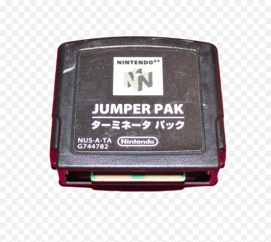 Nintendo 64 Genuine N64 Jumper Pak Nus - 008 Nintendo 64 Jumper Pak Png,Nintendo 64 Png