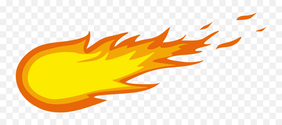Cartoon Fire Png Free Download - Meteor Clipart,Small Png Images
