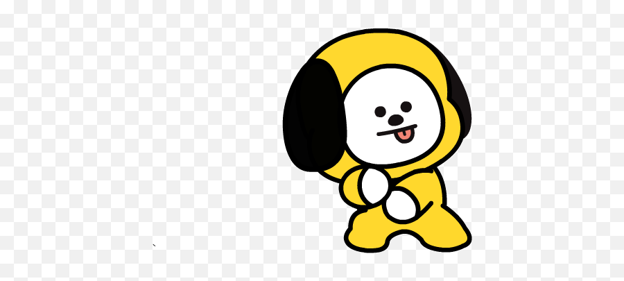 Bt21 - Chimmy Heart Gif Png,Bt21 Png