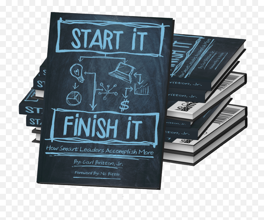 Start It Finish Carl Britton Jr - Book Cover Png,Finish Him Png