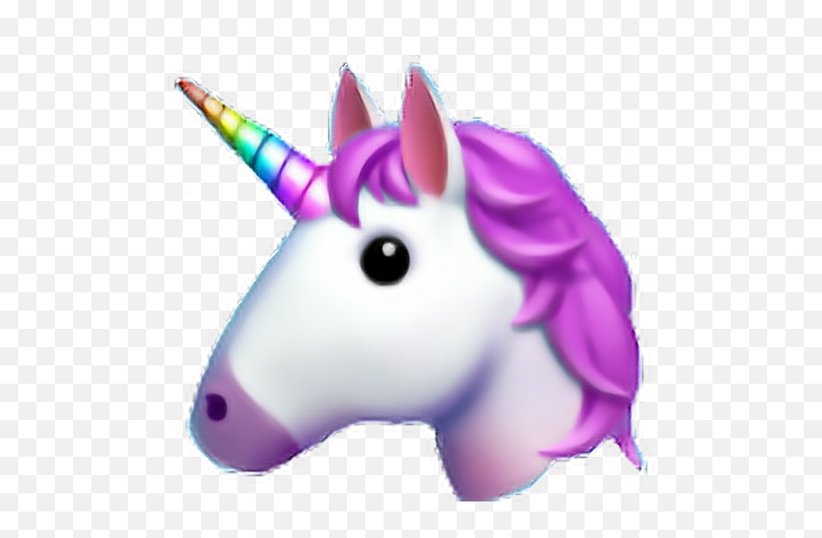Sticker Unicornio Unicorn Emoji - Emojis Unicornios Png,No Emoji Png