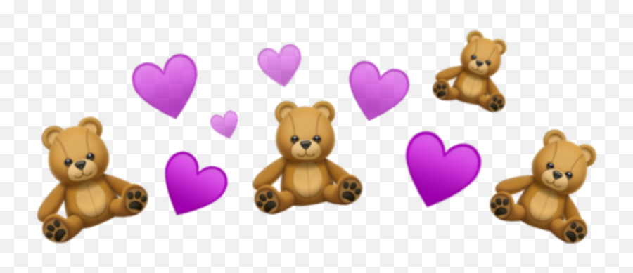 Png Ios Sticker - Teddy Bear Emoji,Oso Png