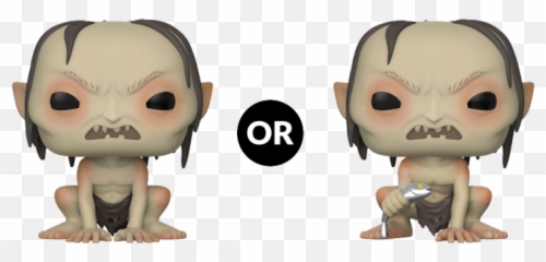 Gollum Funko Pop Chase Png - Funko Pop Gollum Chase,Gollum Png