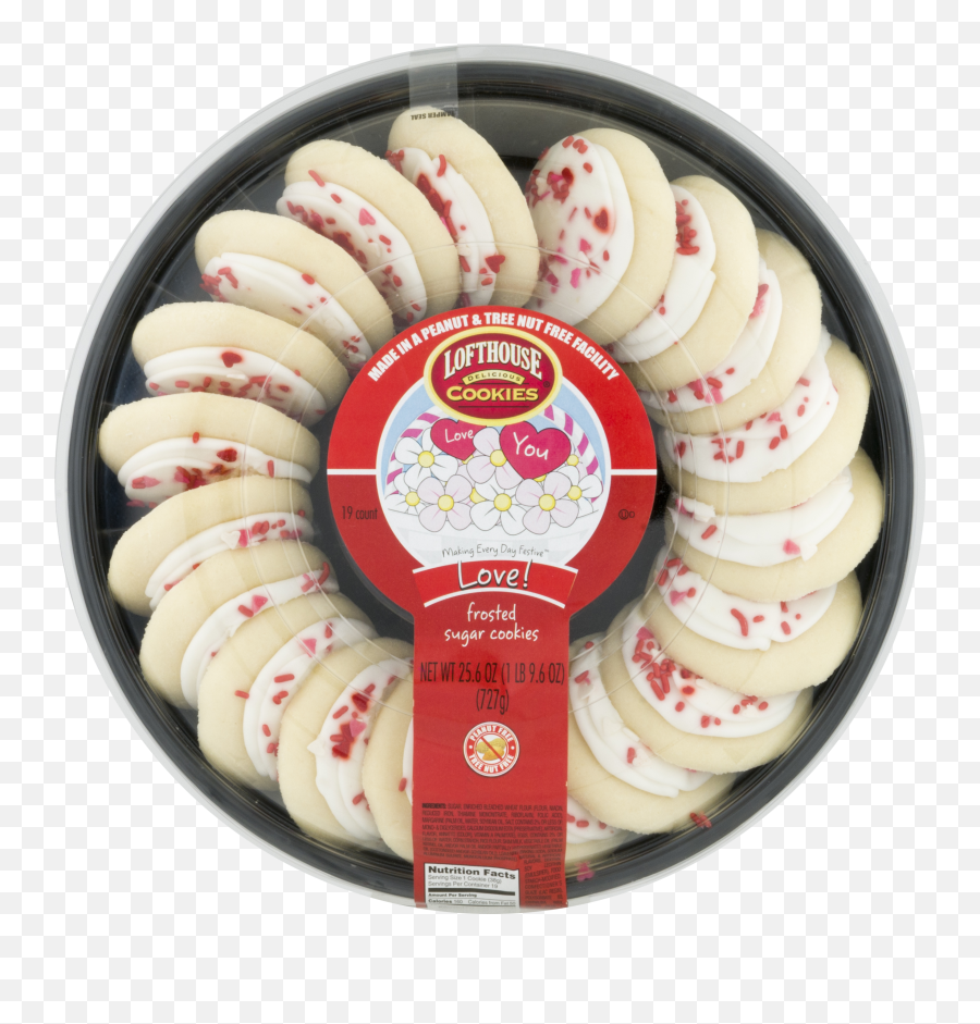 Lofthouse Frosted Sugar Cookies - Sugar Cookies Walmart Png,Sugar Cookie Png