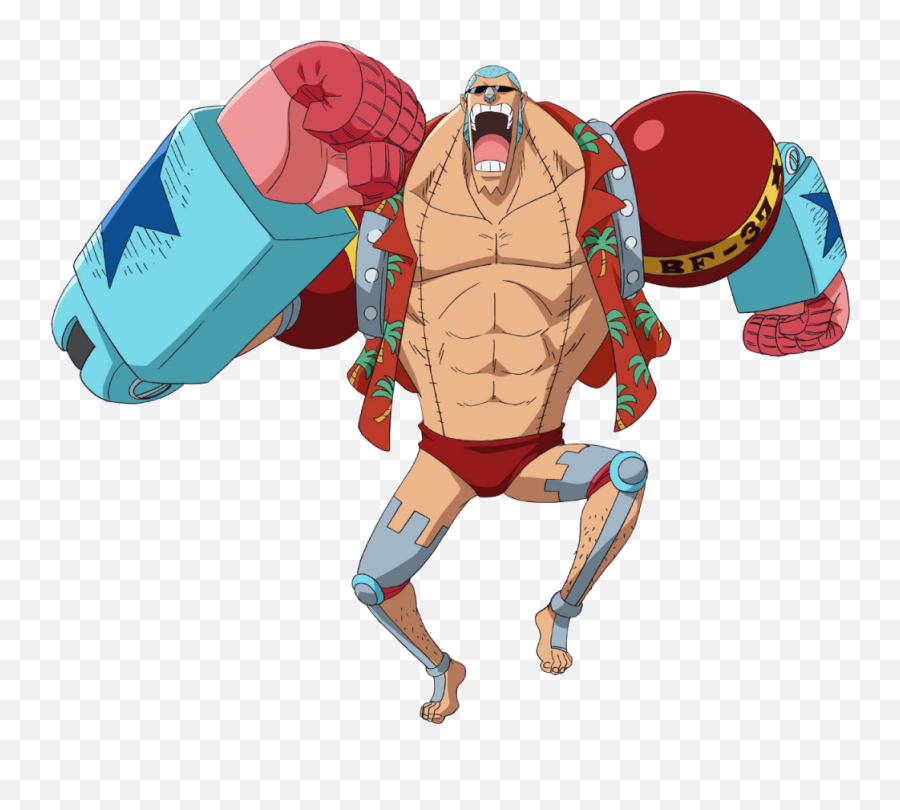 Check Out This Transparent One Piece Franky Running Png Image - One Piece Franky Post Timeskip,Running Transparent