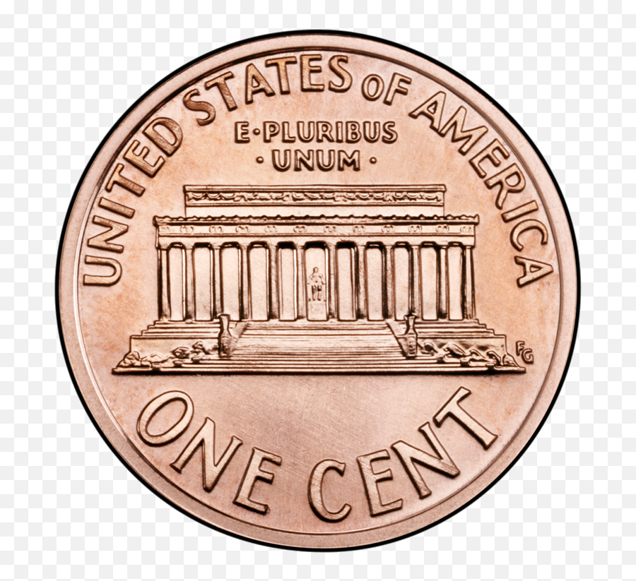 Penny Front And Back Png Transparent - Back Of A Penny,Back Png