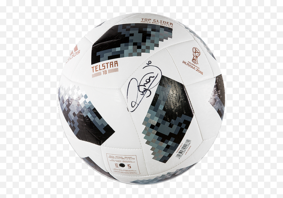 Neymar Jr Signed 2018 Fifa World Cup Telstar 18 Football - 2018 Fifa World Cup For Football Png,Neymar Png