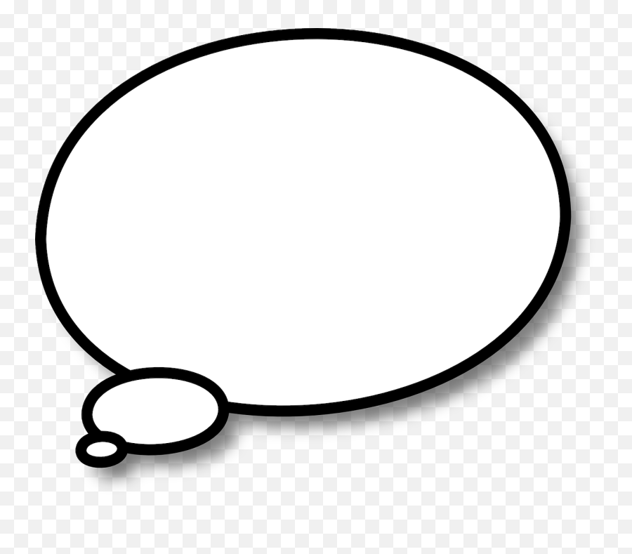Think Thinking Speech Bubble - Free Vector Graphic On Pixabay Letreros Historietas Png,Speech Balloon Png