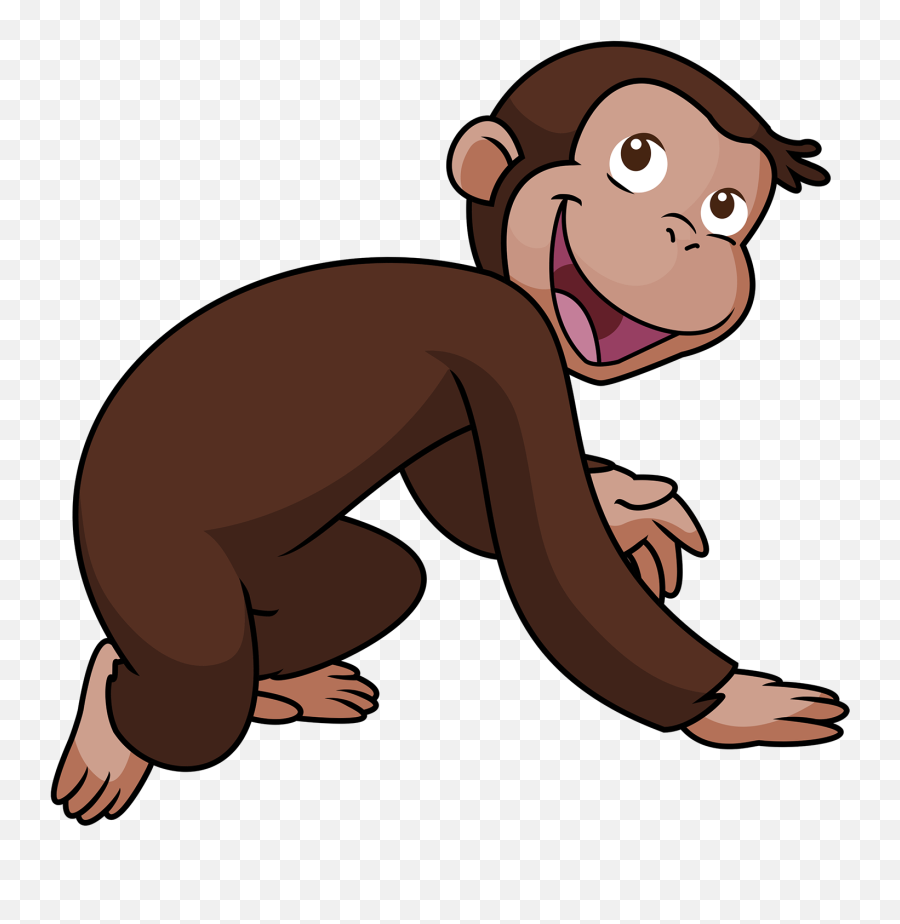 Download Transparent Cartoon Monkey Png Curious George