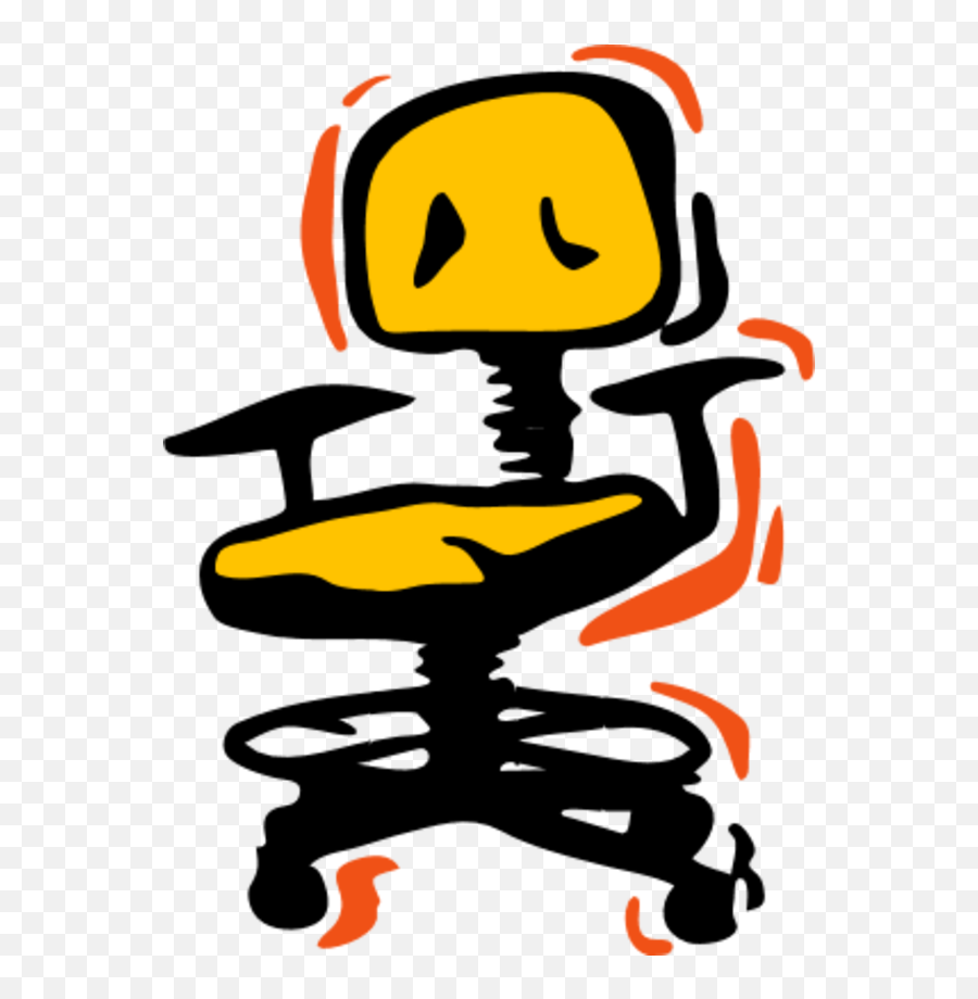 Fat Guy Png - Office Chair Clip Art,Fat Guy Png