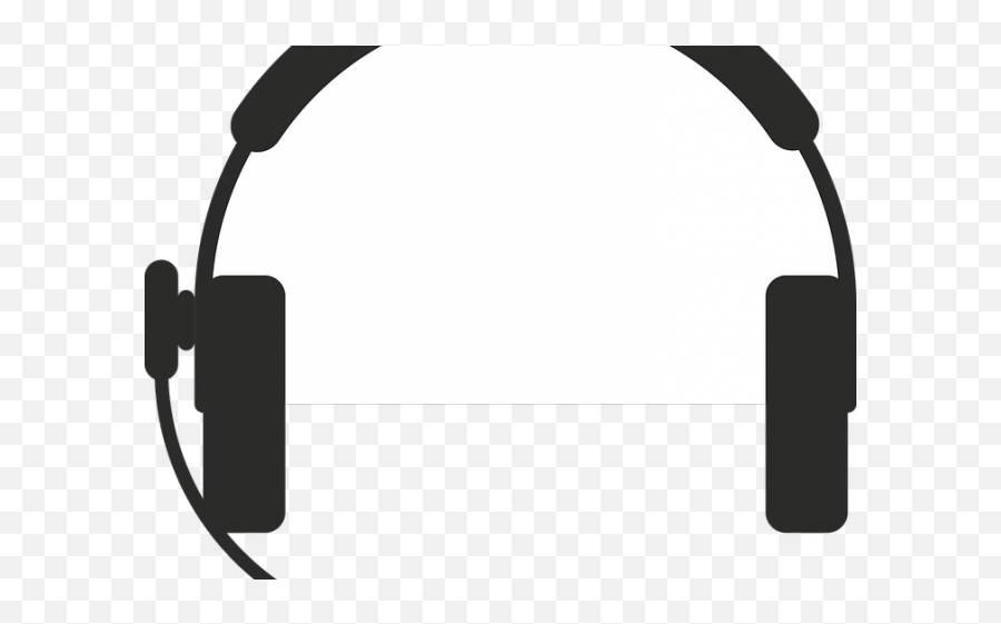 Headphone Clipart Output Device - Transparent Headset Mic Call Center Headset Vector Png,Headphone Transparent