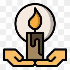 Hands Prayer Matches Gestures Candles Cultures Icon - Icons For Candles png