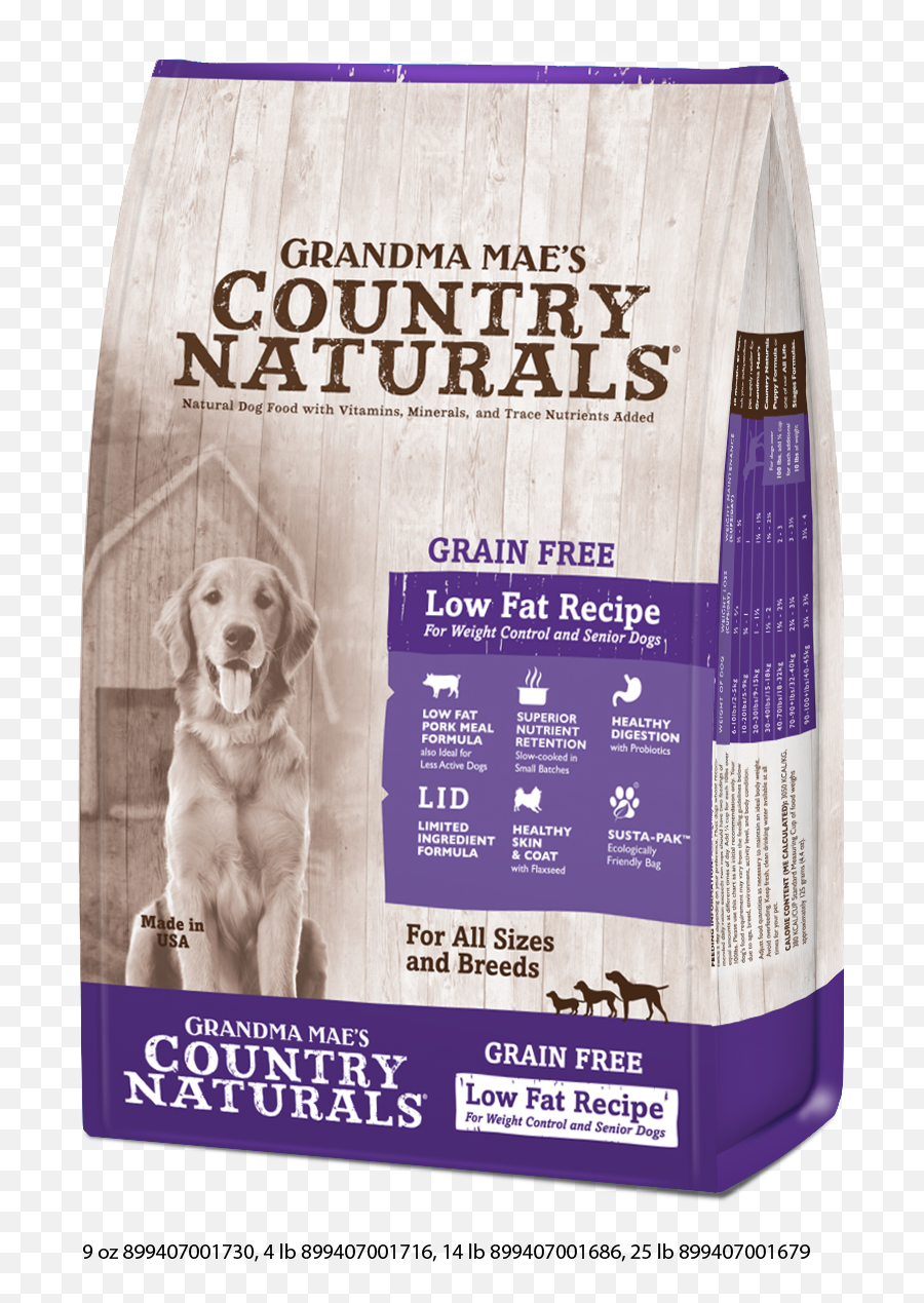 Grandma Maeu0027s Country Naturals Grain Free Low Fat Dry Food For Dogs - Grandma Country Naturals Dog Food Png,Dogs Transparent