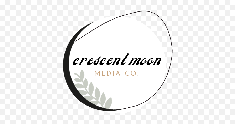 Crescent Moon Media Co Png Transparent