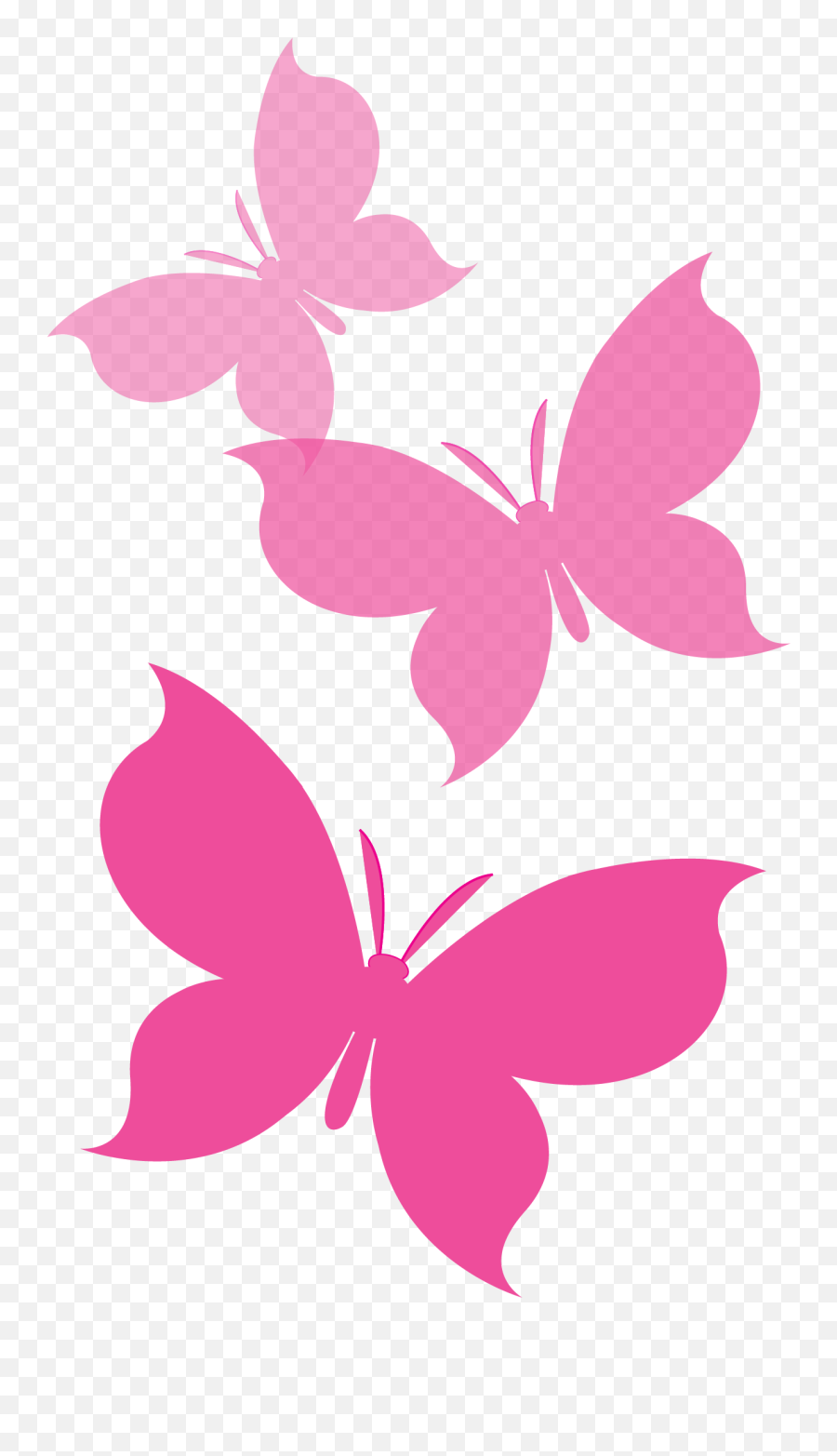 Our Promise Group Of Pink Butterflies - Pink Butterfly Png,Pink Butterfly Png