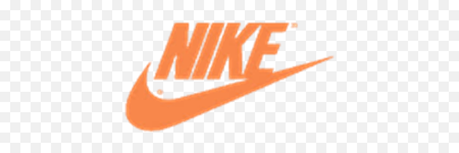 Orange Nike Logo - Color Orange Nike Logo Png,Nike Swoosh Logo Png