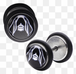 Download Star Wars Emperor Palpatine Screw Back Earrings - Star Wars Earrings Plugs Png,Palpatine Png