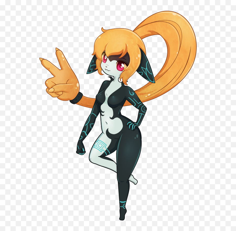 Midna - Midna Hair Hand Png,Midna Png
