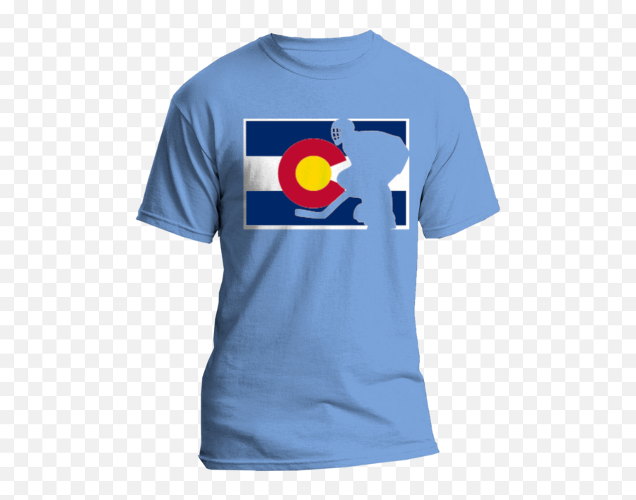 Colorado Flag Hockey Goalie Silhouette - For Adult Png,Colorado Flag Png