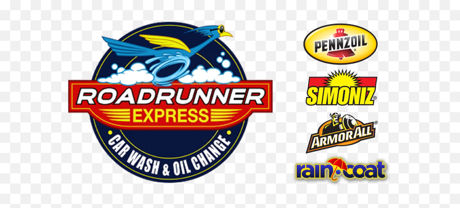 Rrlogoheadertrans4 - Roadrunner Express Road Runner Car Wash Logo Png,Pennzoil Logo