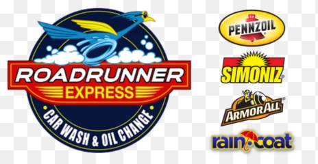 Rrlogoheadertrans4 - Roadrunner Express Runner Car Wash Logo png