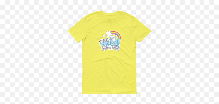 Spring Yellow - Coding Train Logo The Coding Train Sam Chui T Shirt Png,Storenvy Logo