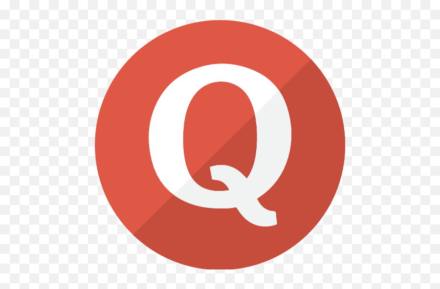 Question Quora Red Simple Social Icon Png Circle