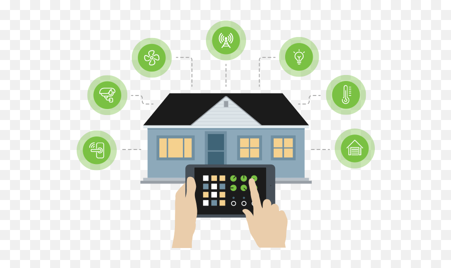 Download Smart Home - Transparent Home Automation Png,Home Automation Icon