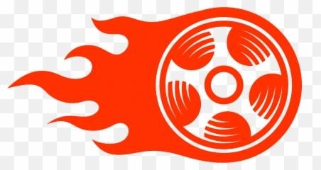 Car Flames Png - Tire Transparent Cartoon Jingfm Logos De Hot Wheels