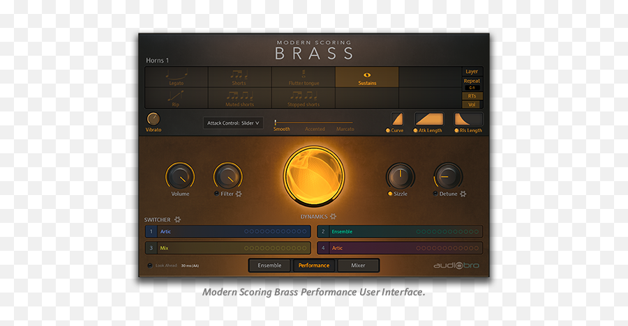 Modern Scoring Brass - Horizontal Png,Native Instruments Kontakt 3 Icon