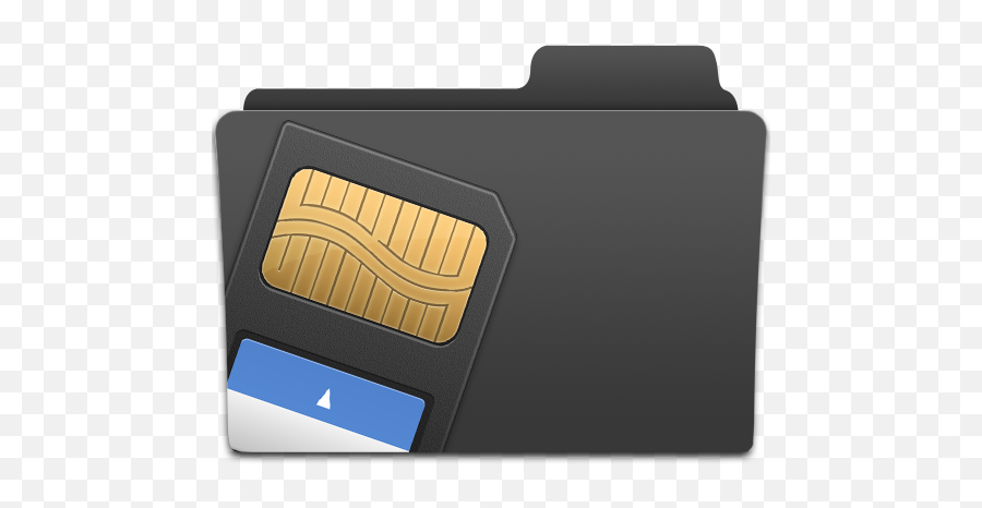 Smart Card Icon - Sd Card Folder Icon Png,Vcard Icon