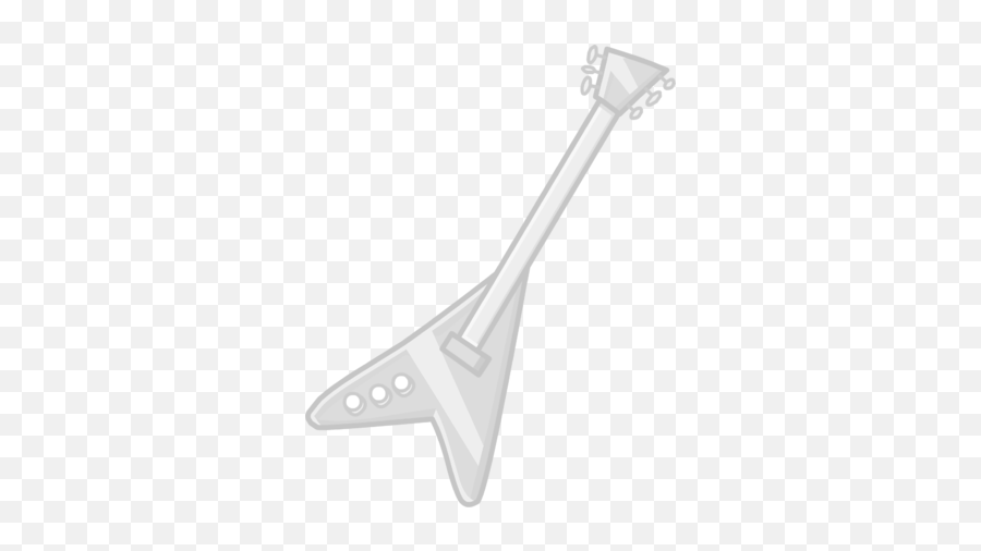 Silver Guitar Club Penguin Online Wiki Fandom - Bass Guitar Png,Bass Guitar Png